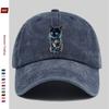 Pc Unisex Luminous Cat Print Pattern Baseball Cap Cute Pet Cat Print Is an Ideal Decorative Hat for Travel And ValentineS Day