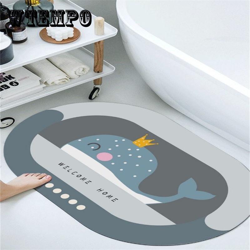 

ПВХ дверная накладка для входной двери, кожаный пол, ванная комната, ванная комната, подставка для ног, можно разрезать всадников, 50*80/60*90 см, пол в стиле Мацу