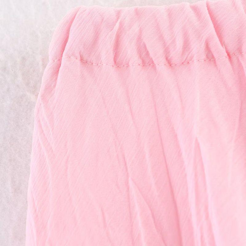 Kaslead New Women Clothes Western Style Fashion Simple and Versatile Candy Color Pleat Effect Skirt