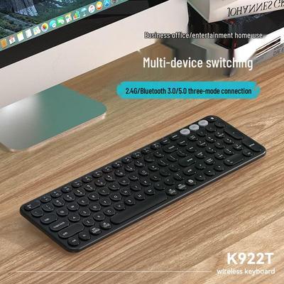 Fude K922T Kabellose Bluetooth Schlanke Mechanische Tastatur