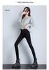 Women's Plus Size Velvet Leggings 2025 - Elastic, Slimming, Thick Black Skinny Pants for Curvy Figures (Up to 200 Jin)