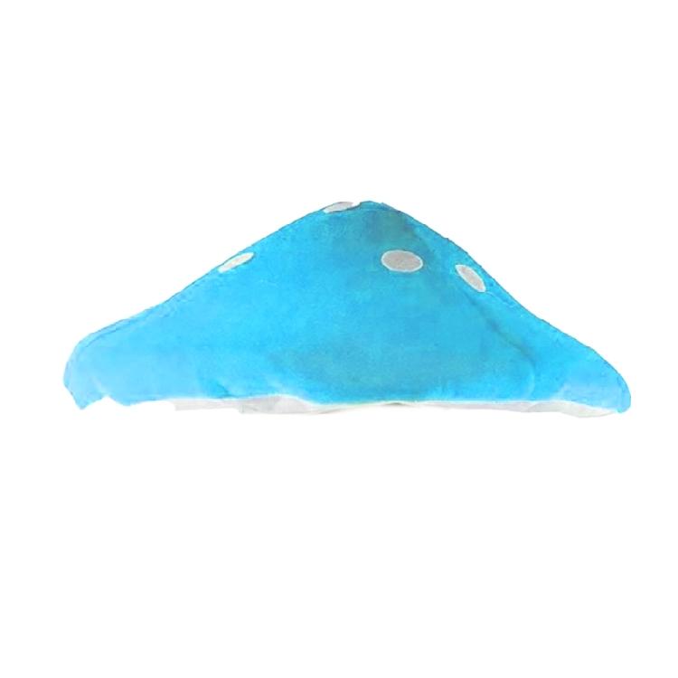 Rolig Plyschsvamphatt Unisex Huvudbonad för Halloween Cosplay-evenemang Nyhetskostymhatt Huvudbonad Hinkhatt för Fest