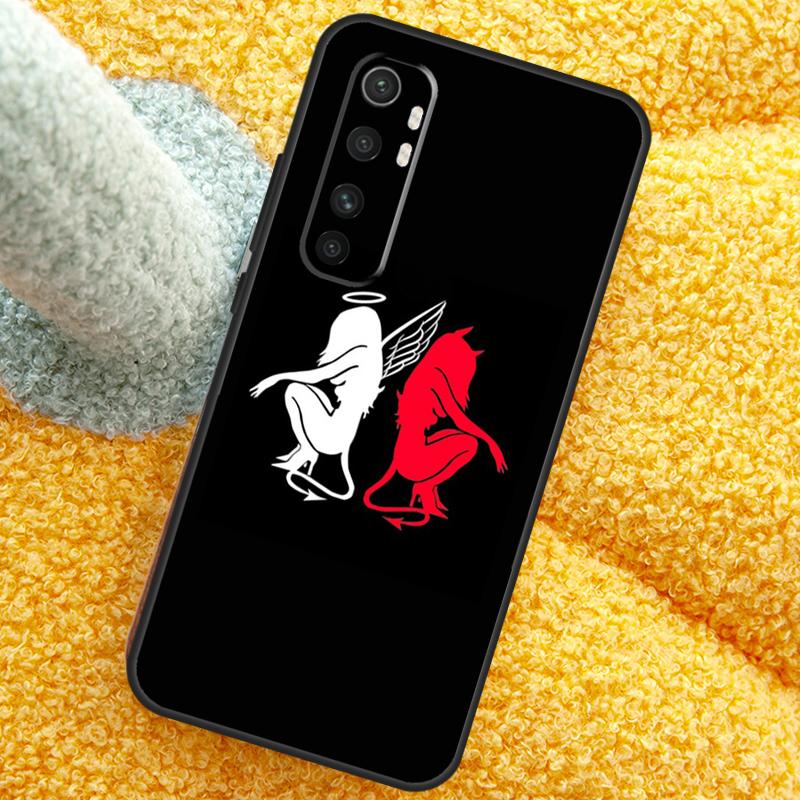 Angel Devil Girl Case For Xiaomi 15 Ultra 14 13T 14T 15T 17 Pro Max  Cover For POCO X7 Pro X5 X6 F5 F6 F7 F8