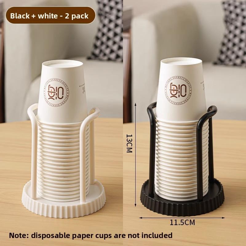 Desktop Paper Cup Storage Rack - Take Cup Holder for Disposable Cups - Storage Rack for Coffee Shop and Tea Shop Cups