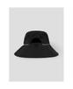 Binpolaegseseoli Women'S Seersucker Wide Bucket Hat Black