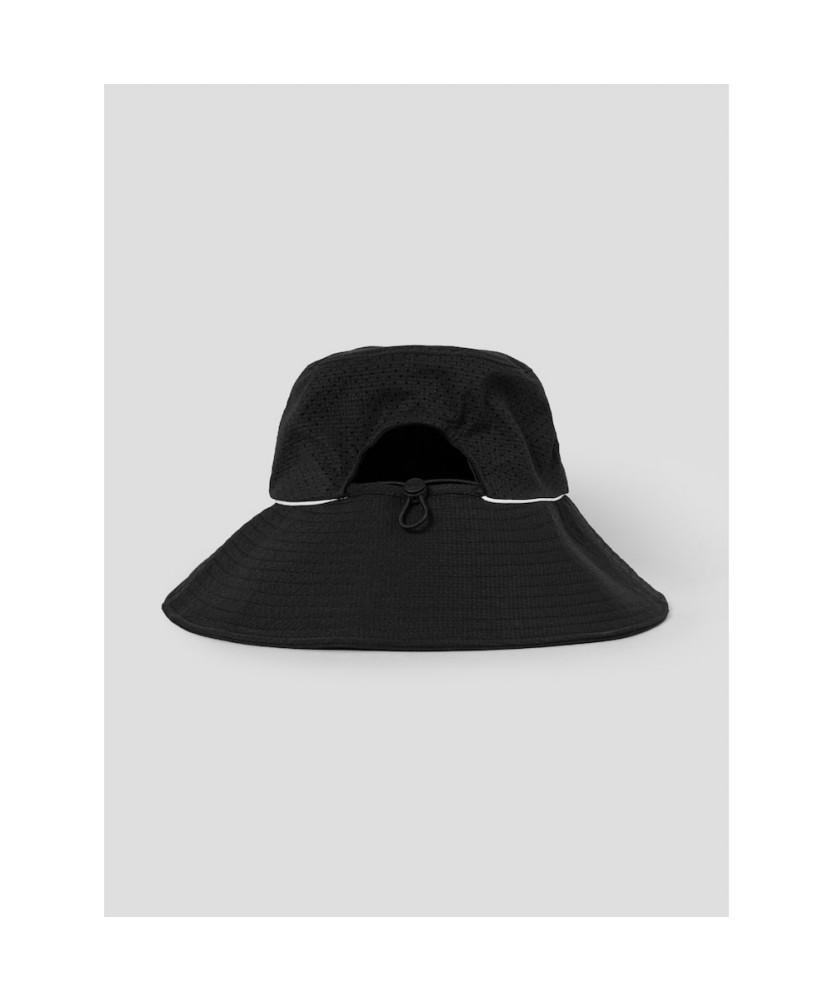 Binpolaegseseoli Women'S Seersucker Wide Bucket Hat Black