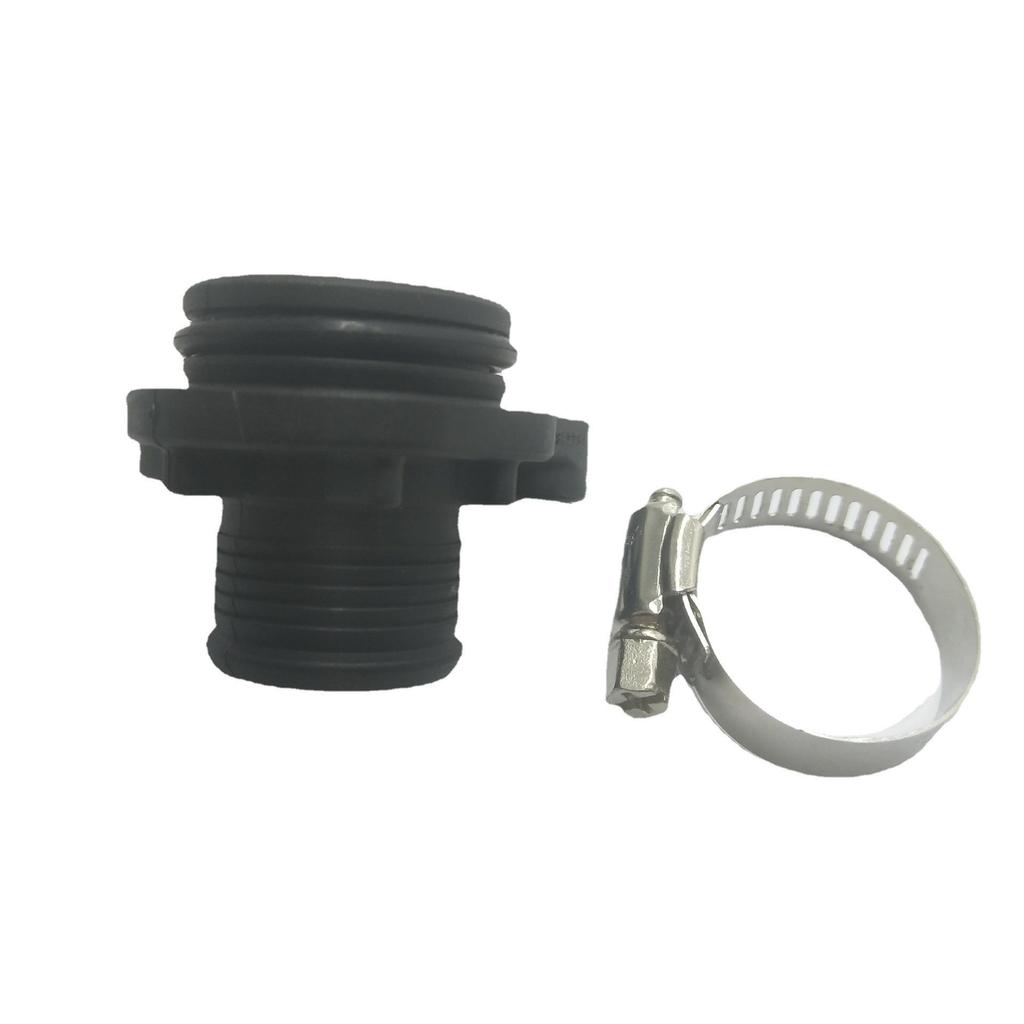BMW Water Hose Connector with Clips - In Stock