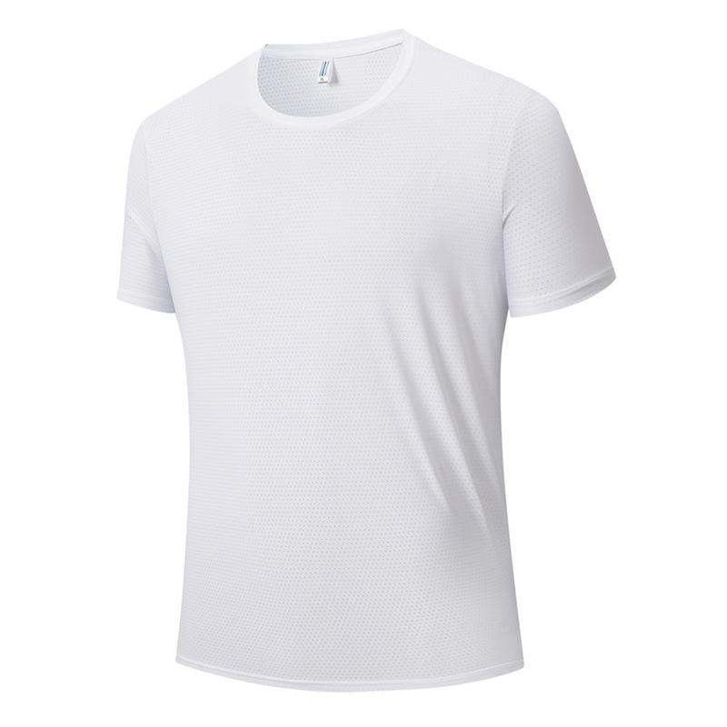 Ice Silk Quick-Dry T-Shirt: Unisex Breathable Summer Activewear