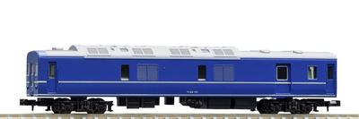 TOMIX N Gauge JNR Kani 24 100 Type Silver Band T 9538 Model Railroad Passenger Car