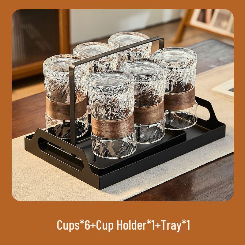 Handun High Borosilicate Heat-Resistant Glass Tea Cup Set