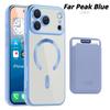 Magnetic Leather Transparent Flip Wallet Case For iPhone 17Air/16 pro Max 15 14/13/12/11 with Card Holder Bumper Bag Built-in Stand