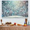 2D Elegant Lace Snowflake Background for Wedding & Newborn Photoshoot