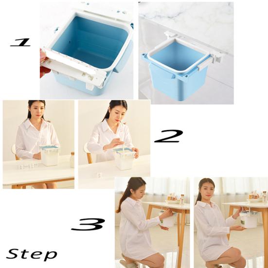 

Скрытый выдвижной офисный стол, домашний клей, мусорная корзина, мусорное ведро, мусорное ведро