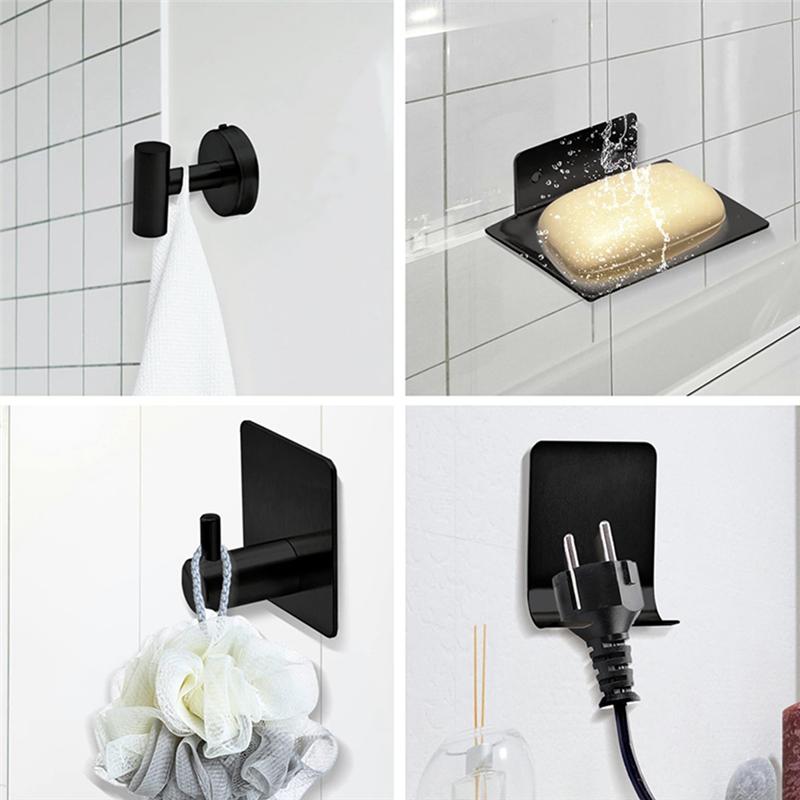 10 Piece Bathroom Hardware Accessories Home Bathroom Storage Rack Bathroom Towel Bar Set