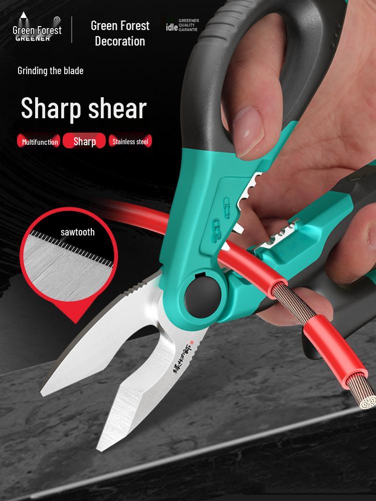 Майстерний інструмент електрика для зачистки дротів та обтискання - Інструмент для зачистки, різання та ножиці для кабелів