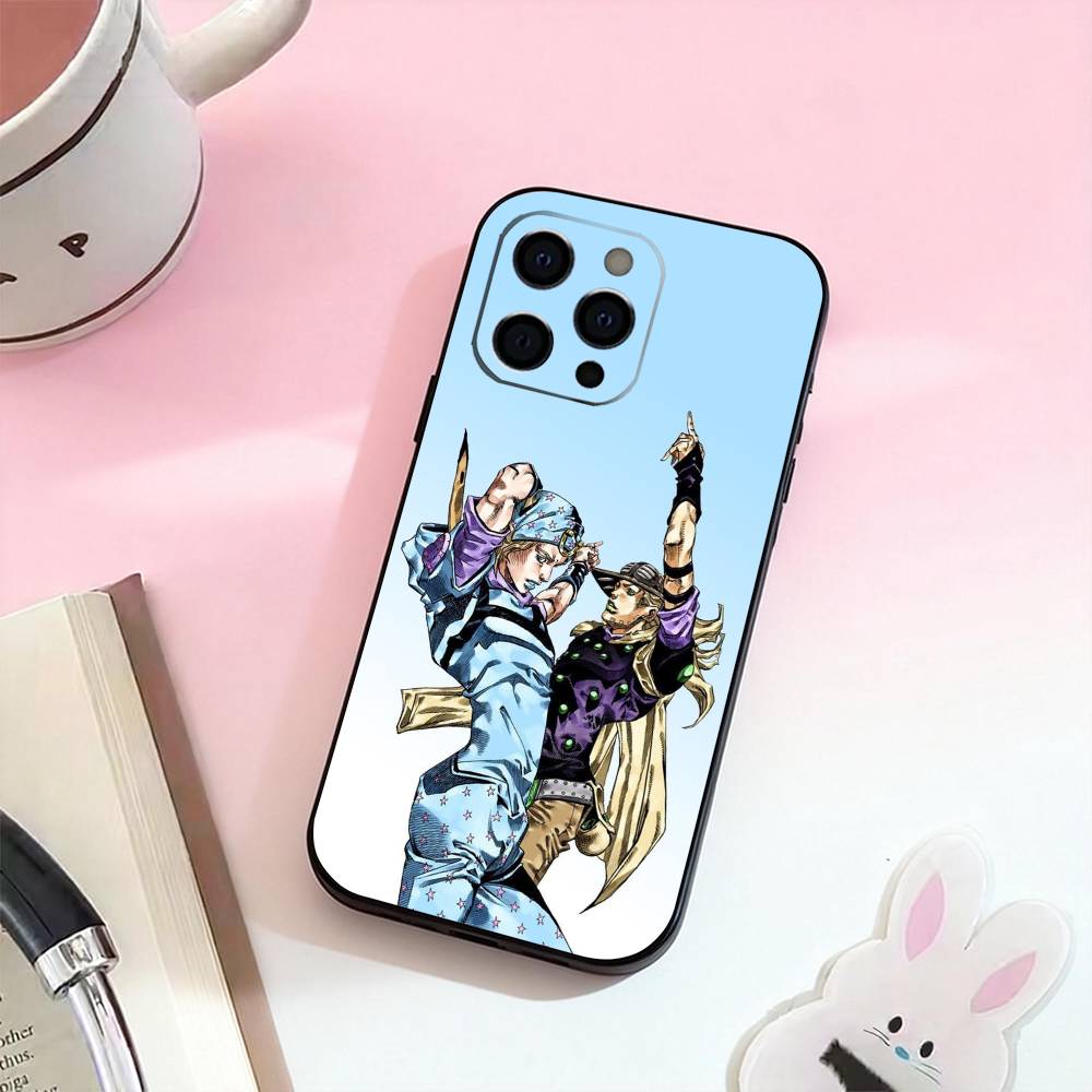 Johnny J-Joestar of the J-Jojo Phone Case For iPhone 17,16,15,14,13,12,11 Plus,Pro,Max,XS Silicone Soft Cover