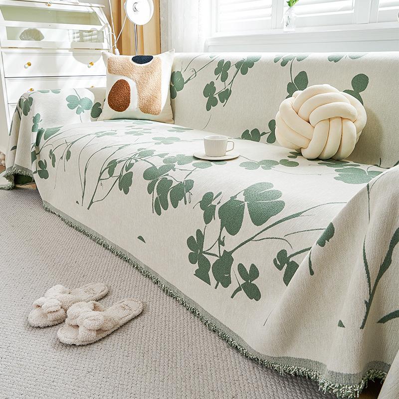 Chenille Sofa Towel Four Seasons Universal All-Inclusive Sofa Cover Dust Cover One-Piece Sofa Cover Cloth Anti-Scratching