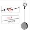 1Pc Metal Retractable Easy Pull Key Ring Id Holders Lanyard Badge Holder Reel Name Badge Tag Card Clip Recoil Reel Belt Clip