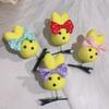 10pcs Little Yellow Duck Spring Hair Clip Cartoon Headwear Hair Styling Tool Hairpin  Hair Accessory