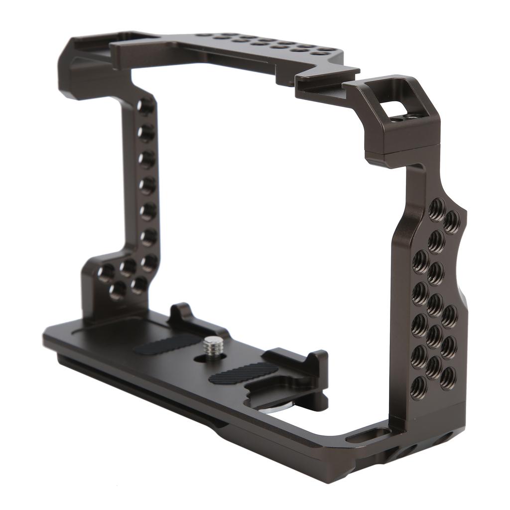 Alloy DSLR Camera Video Protective Cage Shooting Extension Bracket for Sony A7M3