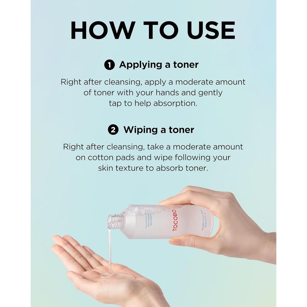 TOCOBO AHA BHA Lemon Toner 150mL | Korean Skincare