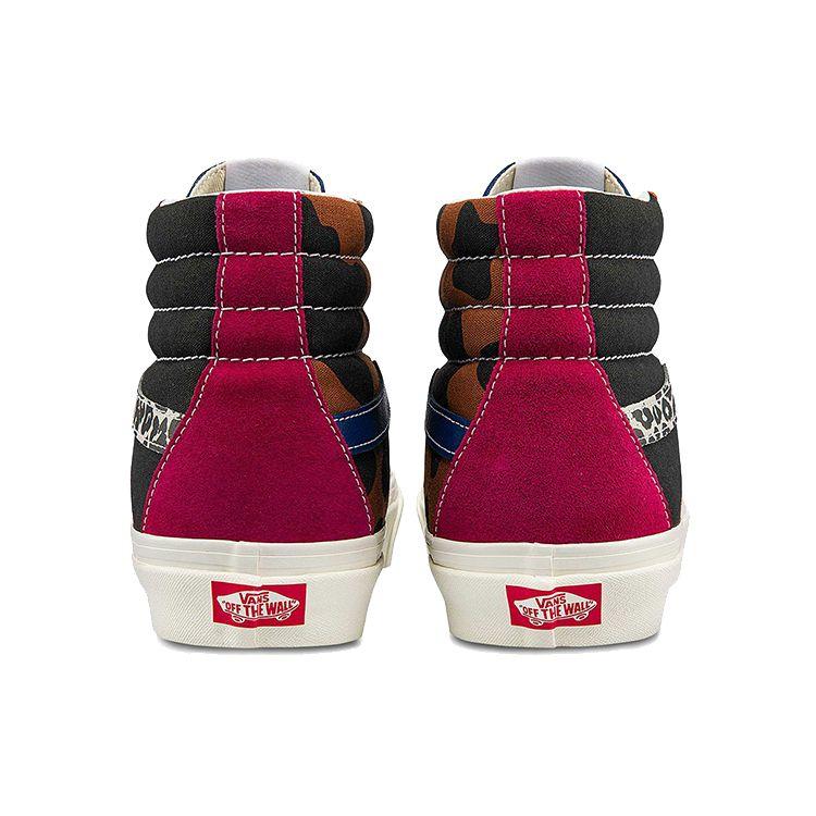 Vans Sk8 38 Dx Casual Lightweight High-Top Skate Shoes Unisex Sneakers Black Blue Brown VN0A5KRI96M