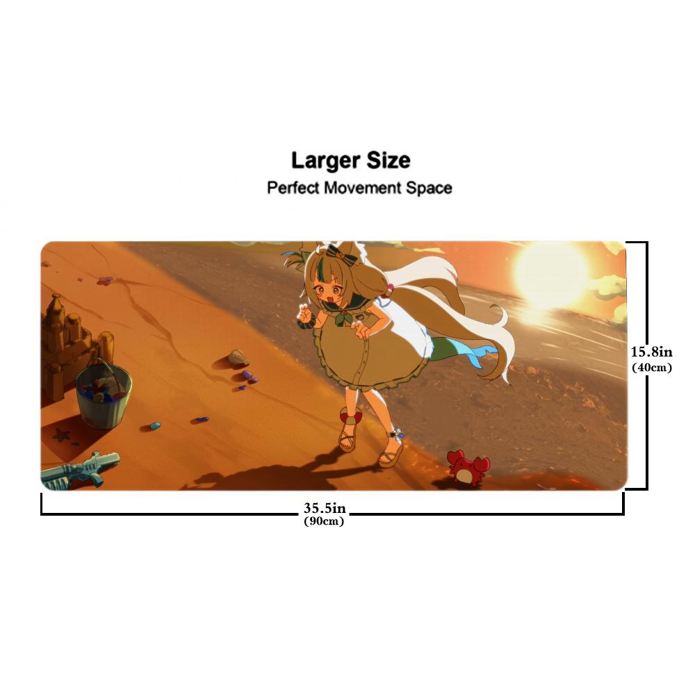 Sameko Saba Mouse Pad 500X1000 mm Large Gaming Mousepad Gamer XL Rubber Otaku Keyboard Pad Laptop Desk Mat