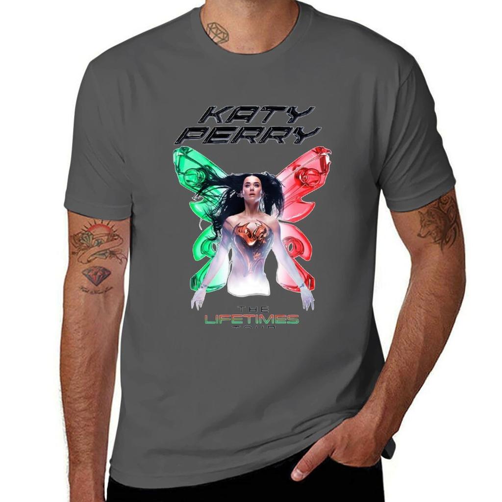 Katy Perry Lifetimes Tour Mexico Tshirt Large Size Breathable Tee Tshirt