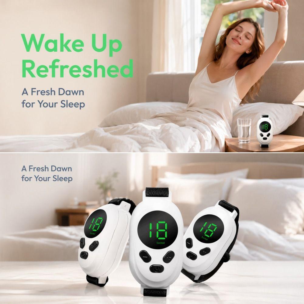 Portable Sleep Aid Device Handheld Smart Sleeper Handheld EMS Sleep Aid for Insomnia Anxiety