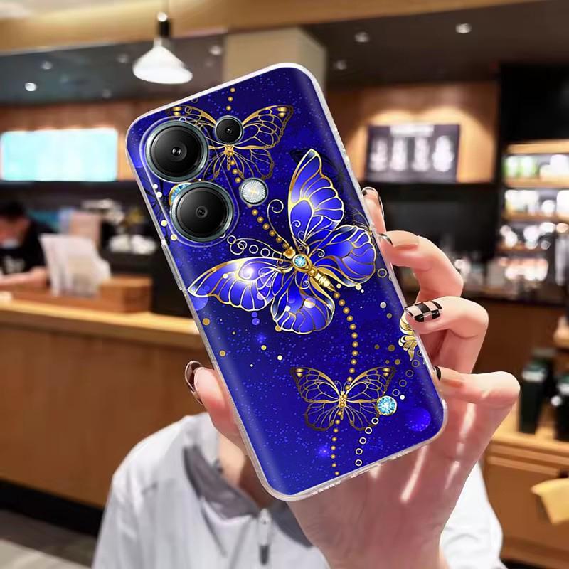 For Redmi Note 13 4G 5G Case Fashion Panda Phone Cover For Xiaomi Redmi Note 13 Pro 4G 5G Cases 13Pro Plus Soft Silicone Funda