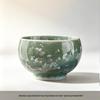 Exquisite Crystalline Glaze Ceramic Tea Cup Set - Gongfu Style for Elegant Tea Tasting