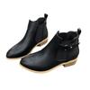 fashion Women Ankle Chelsea Boots Flats Shoes 2024 Winter Designer New Fashion Party Shoes Sexy Walking Dress Trend Chaussures Femme