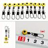 20/30pc Sea Fishing Tackle Kit Connector Swivels Float Bobber Stops Space Beans Rolling Bearing Snaps for Hook Lures Accessories