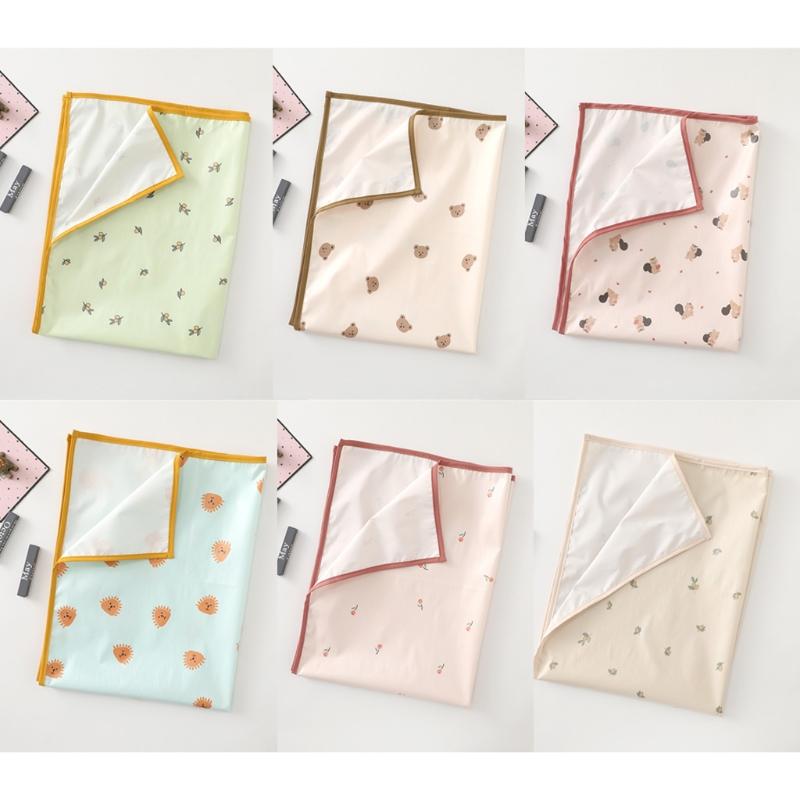 Summer Baby Changing Pad Liners Urine Pad Surface Soft Baby Changing Mat for Baby Washable Reusable Diaper