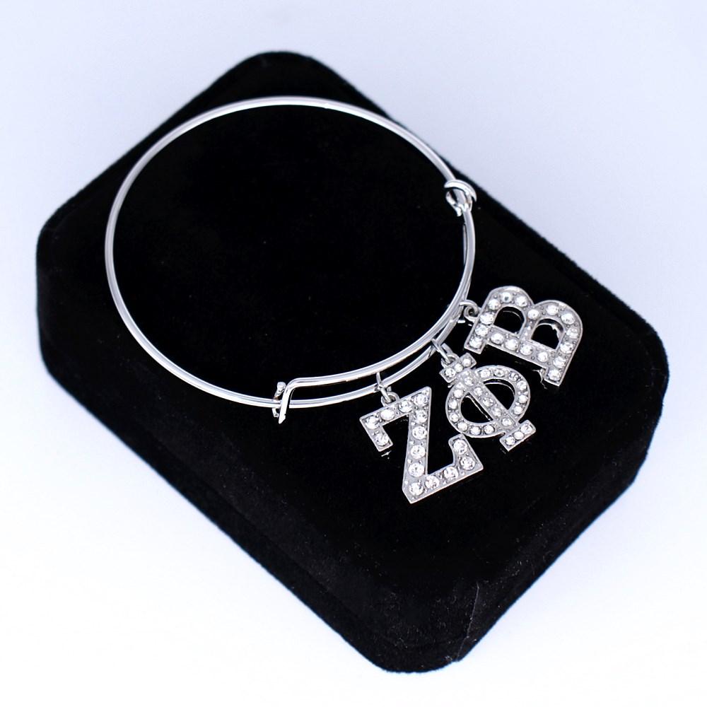 Fashion Red Diamond Greek Letter DST Symbol Sorority 1913 Hand Delta Charm Bangles Jewelry for Gift синий