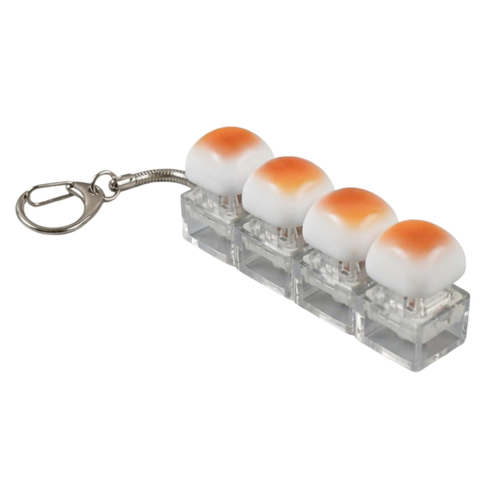 

ideamall fidget time stress bread motif toy, killer, keyboard, reliever,