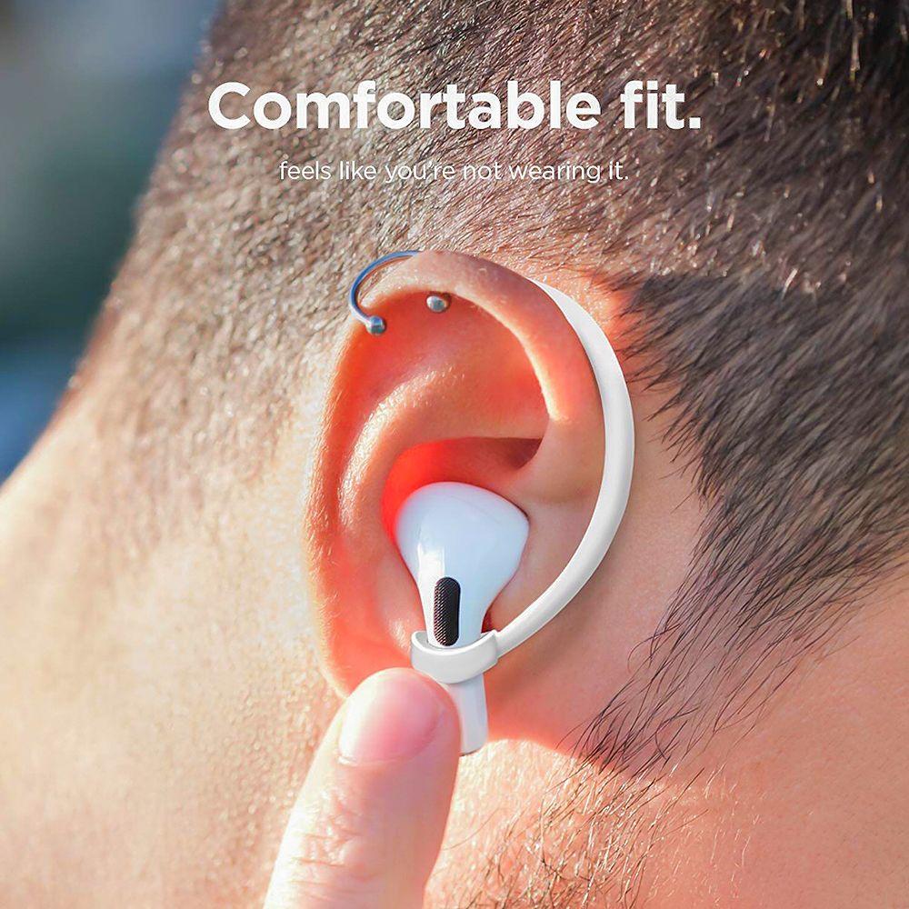 2PC Anti-fall Bluetooth-compatible Wireless Headset Earhooks Earphone Protector Holder Silicone Sports Ear Hook For Air-pod 1 23