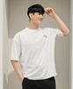 Tyubeuteuli Men'S Basic Loose Fit Short Sleeve Rash Guard A604 Ivory