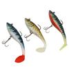 Fishing Lure TTailed Bright Colors Fishing Lures Packed Soft Bait Fake Lures