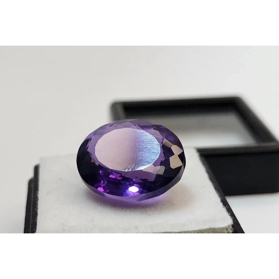 Natural Purple Sapphire Oval Cut 11+ Ct Beautiful Loose Gemstone