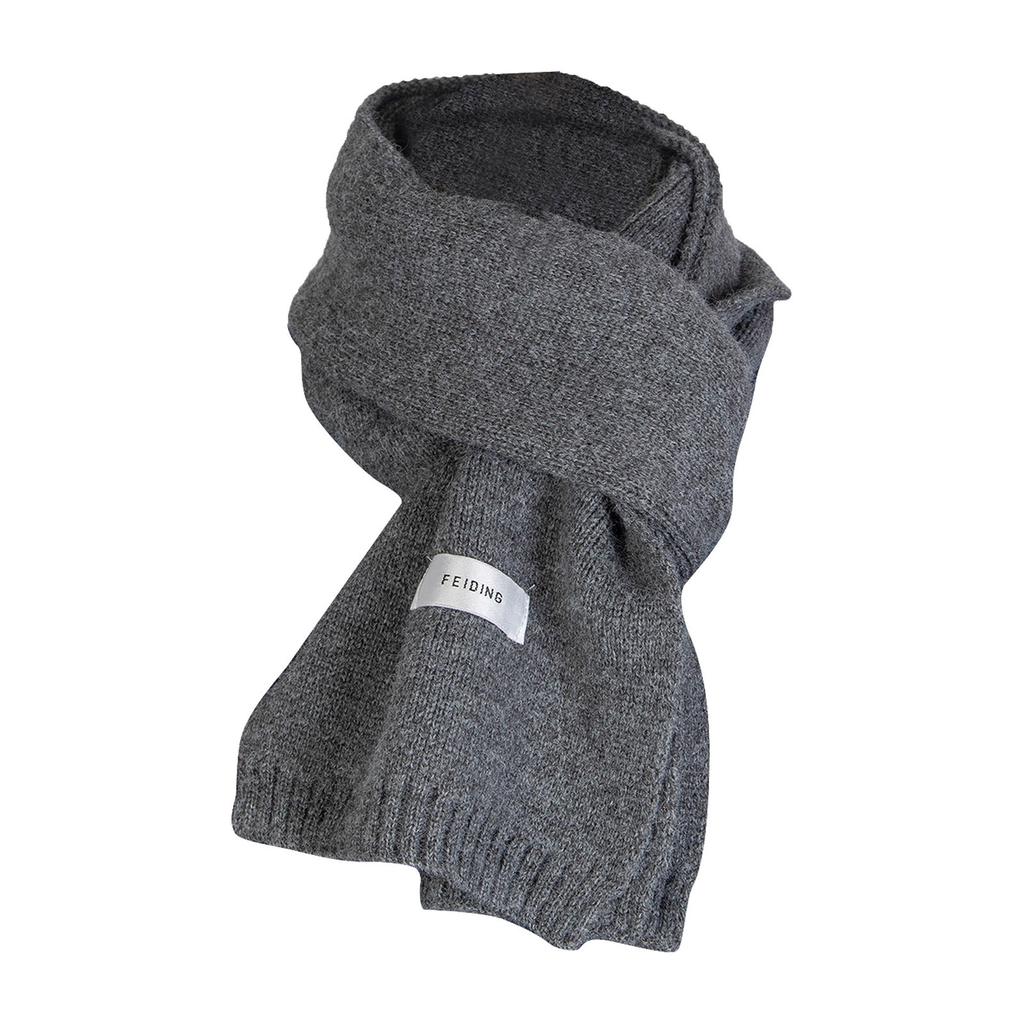 Fashion Winter Solid Color Warm Scarf For Womens Fashion Mens Knitted Scarf Shawl