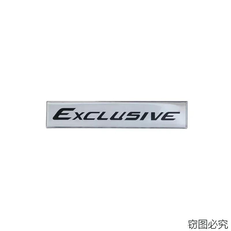 Car Sticker Executive Black White Emblem 60th Anniversary Badge Decal for Toyota Tundra Corolla Prado Brownstone Limited Edition
