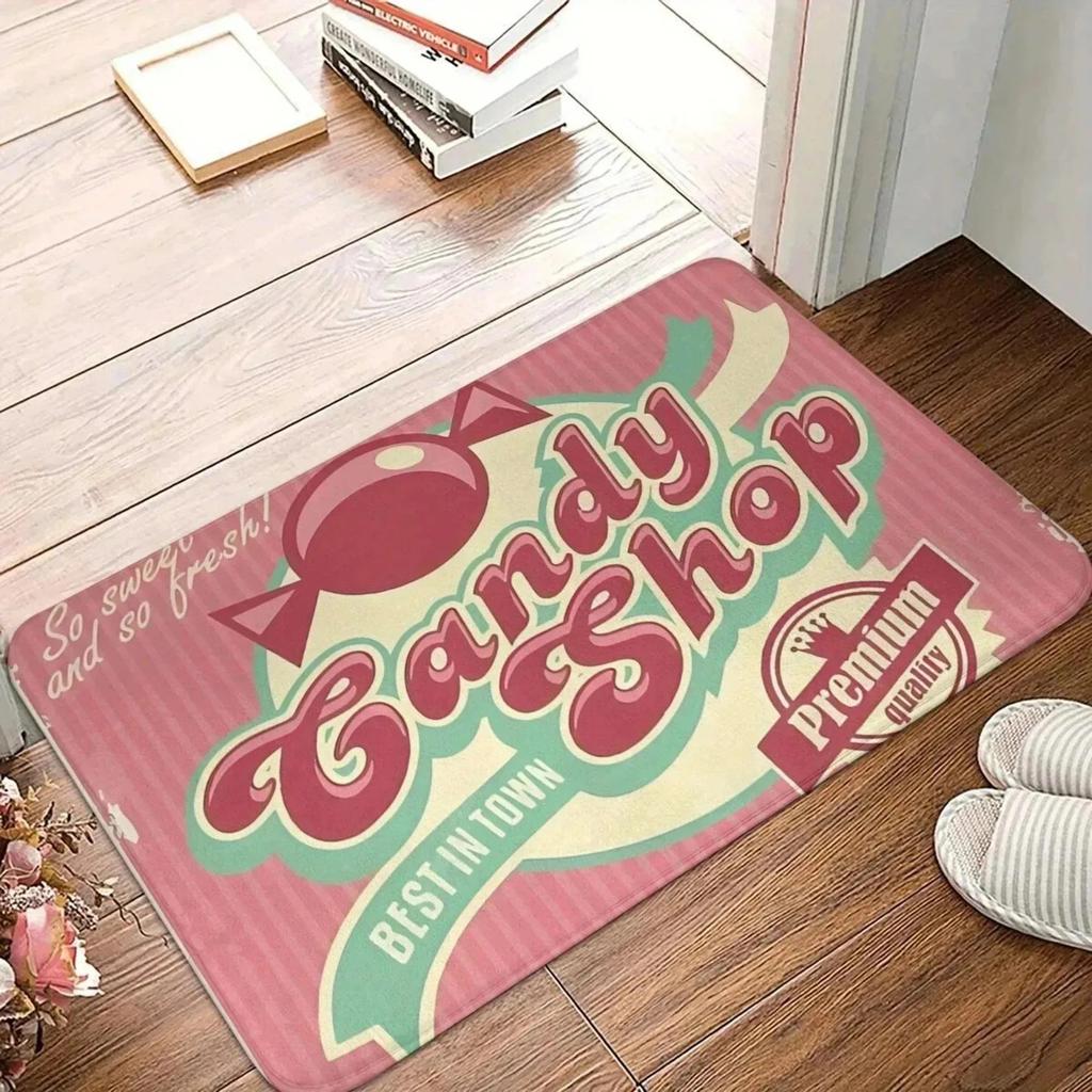 1 ks Vzor vlka Rohožky ke dveřím Kuchyňské koberce Protiskluzový Pop art design Koberce do obývacího pokoje Koupelnová předložka Koberec pro domácnost K Dekorace k umyvadlu Prádelna