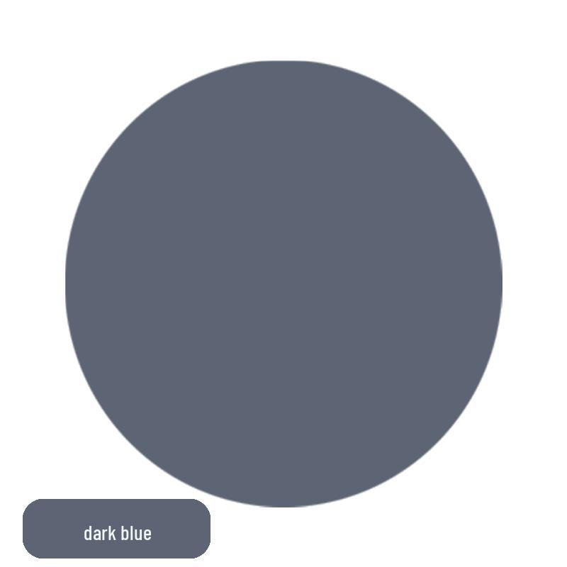 Custom Small Round Waterproof Leather Mouse Pad – Solid Color, Simple Design for Laptops Diameter 20cm
