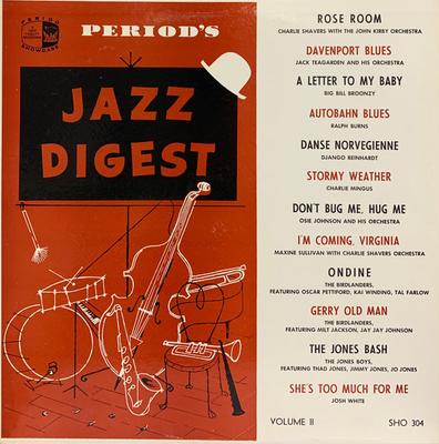 LP Record VARIOUS - Period's Jazz Digest SHO304 Period Records US Jazz Used