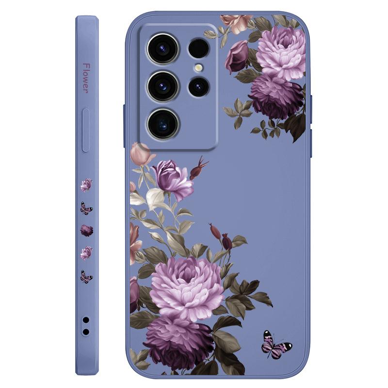 Peony Blossoms Phone Case For Samsung Galaxy S25 FE S24 S23 S22 S21 S20 S10 S10E Ultra Plus FE Note 20 Ultra Plus Cover