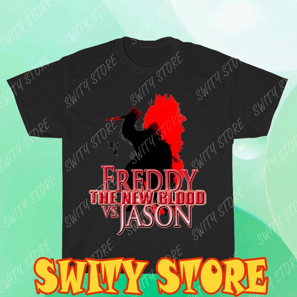 Men s and Women s T-shirts Freddy Krueger Elm Street vs Jason S