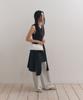 Loutaideu Damaged Cotton Dress [Black]