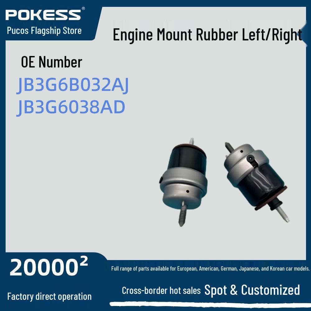 Engine Mount Left/Right JB3G6B032AJ for Ford Ranger 2018 2.0, Replaces JB3G6038AD Left