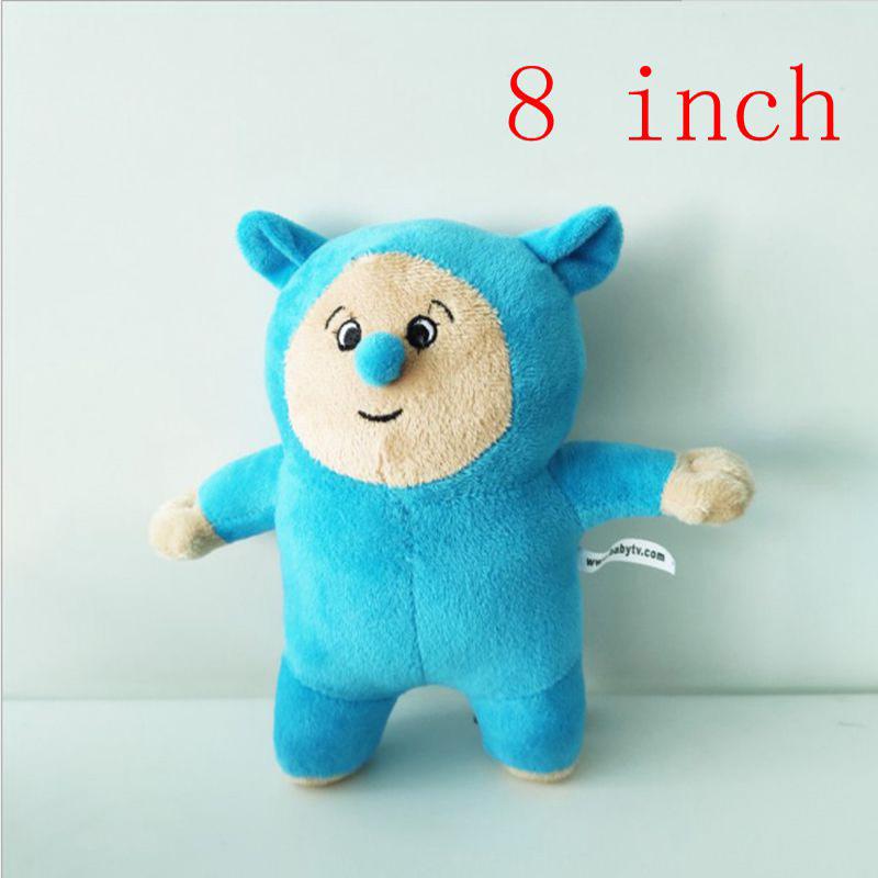 2Pcs/Set Baby Tv Billy And Bam Cartoon Plush Figure Toy Soft Stuffed Doll For Kid Birthday Christmas Gift